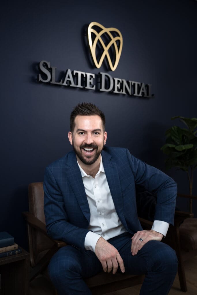 Slate Dental Waiting Room and Lobby in Foxhall Square, Northwest Washington DC